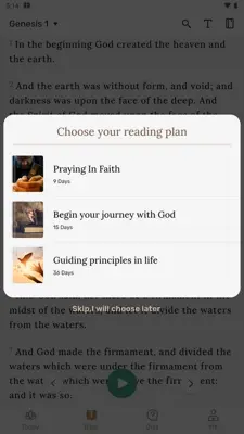 Holy Bible: KJV+Verse android App screenshot 4